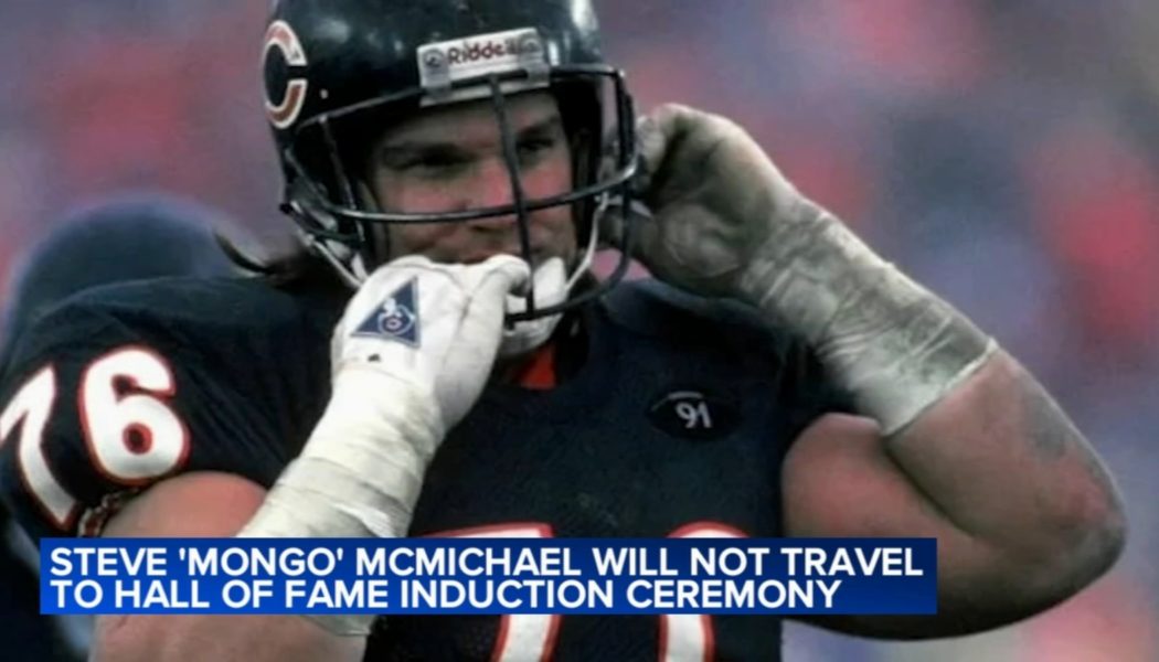 Bears legend Steve McMichael unable to travel to Hall of Fame induction due to ALS complications