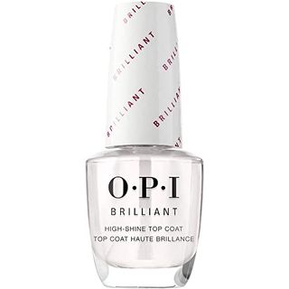 Opi Brilliant Top Coat, High Shine Nail Polish Top Coat, 0.5 Fl Oz