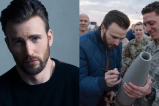 Chris Evans clarifies that object he signed in viral photo “is not a bomb”