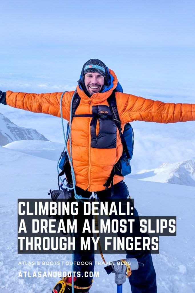 Climbing Denali Pinterest pin