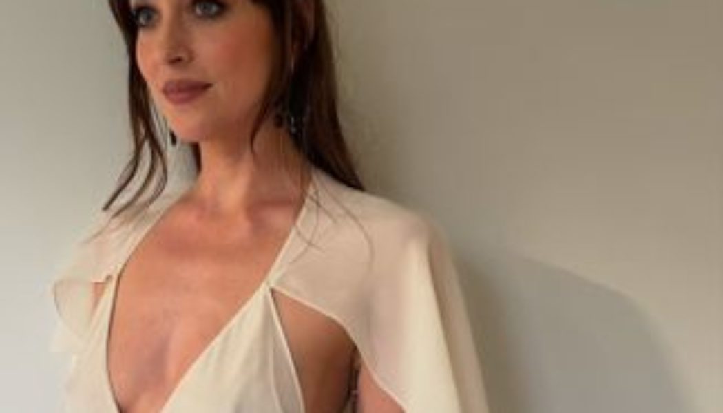 Dakota Johnson Just Wore a Bridal Dress With a Surprising Fashion-Person Shoe