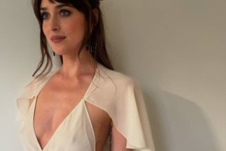 Dakota Johnson Just Wore a Bridal Dress With a Surprising Fashion-Person Shoe