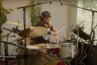 Drummer successfully plays every Foo Fighters song in one siting for charity
