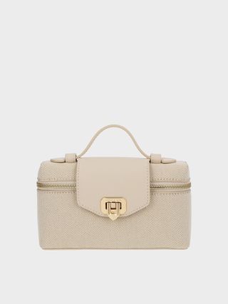 Arwen Canvas Top Handle Vanity Bag