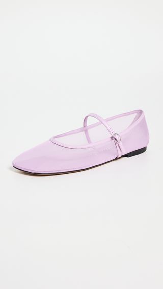 Id Mesh Mary Jane Flats