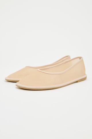 Zara mesh flats