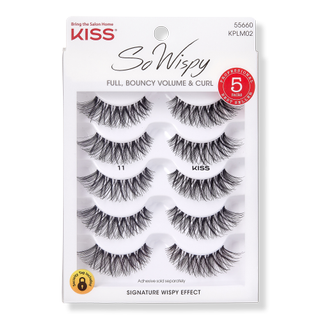 So Wispy 5 Pair Lashes #11, Multipack