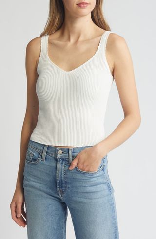 Odile Rib Sweater Tank