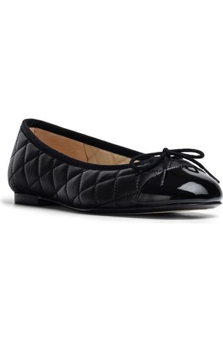 Belle Quilted Ballerina Flat