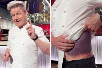 Gordon Ramsay is “lucky to be here” after bad bicycle accident