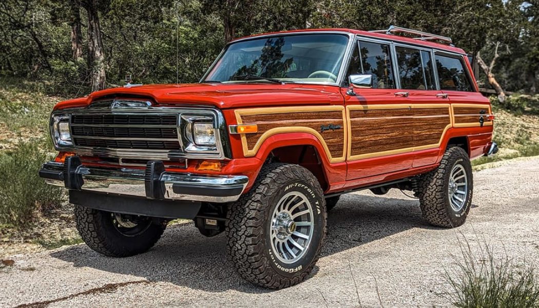 Hemi-Powered Hellcat Redeye Jeep Grand Wagoneer Surfaces for Sale