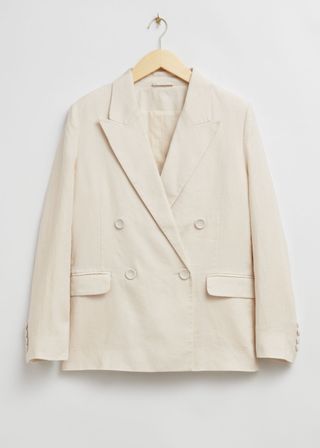 Tailored Linen Blazer