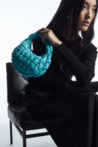 Quilted Micro Bag - Leather