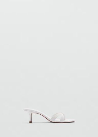 MANGO, Strappy Heeled Sandals