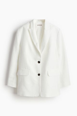 H&M, Oversized Linen-Blend Blazer