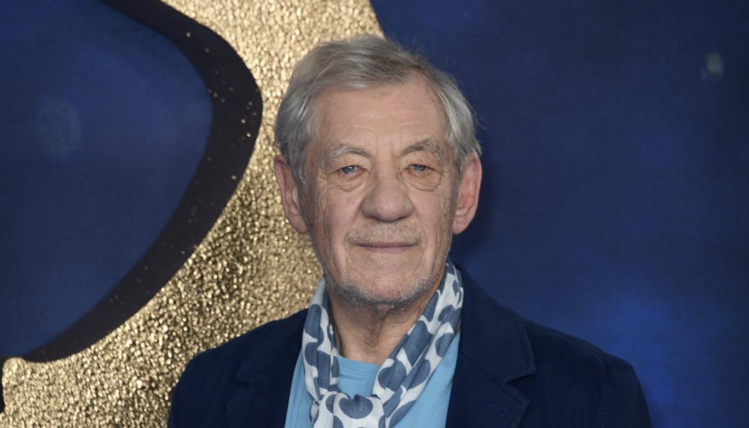 Ian McKellen falls off stage during performance, taken to hospital