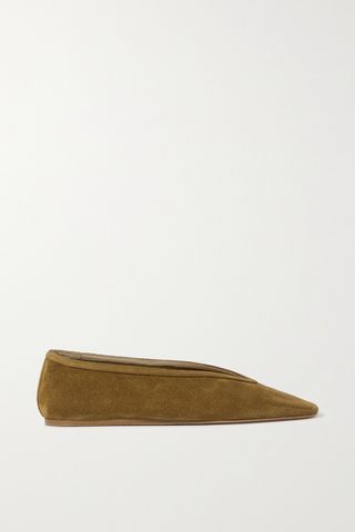 Luna Suede Ballet Flats