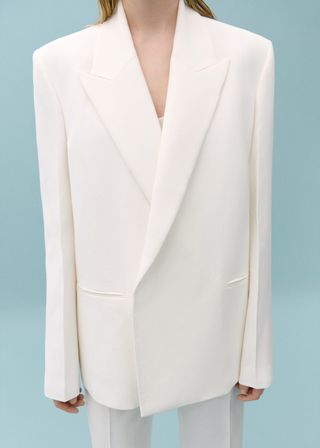 Suit Jacket With Adjustable Back Strap