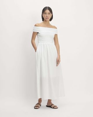 The Gauze Off-The-Shoulder Dress