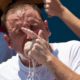 Joey Chestnut banned from 2024 Nathan's hot dog eating contest over partnership with vegan wiener company