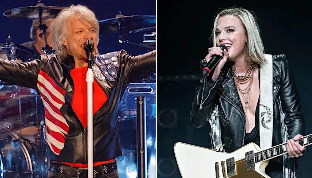 Jon Bon Jovi urges Lzzy Hale to stay on as Skid Row's permanent singer