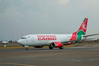 Kenya Airways plane lands safely after tyres damage