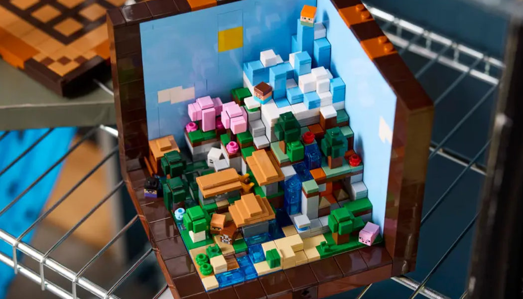 Lego debuts its first Minecraft set for adults