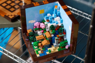 Lego debuts its first Minecraft set for adults