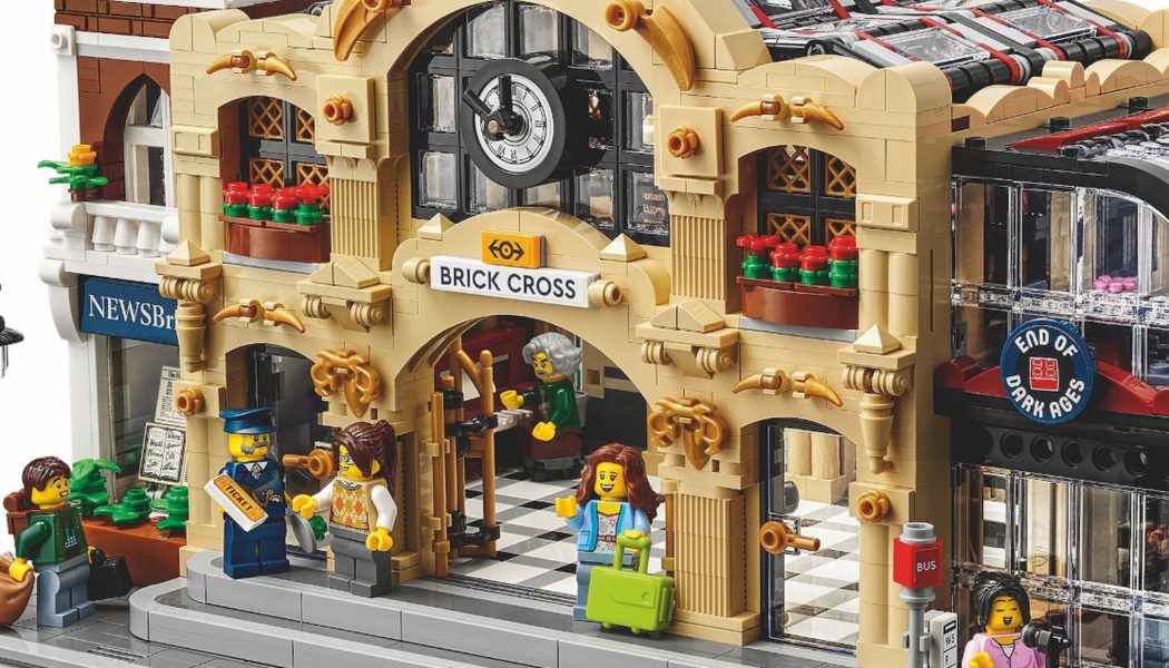 Lego’s limited-edition Ominous Isle and British train station are imminently going on sale