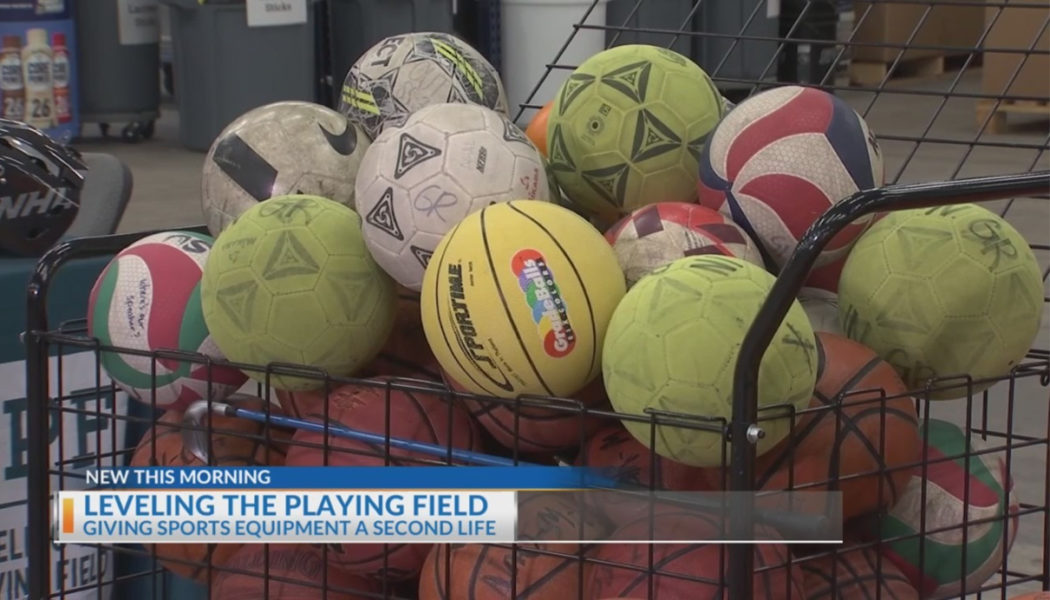 Leveling the Playing Field offers sports equipment to leagues, players