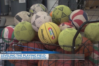 Leveling the Playing Field offers sports equipment to leagues, players