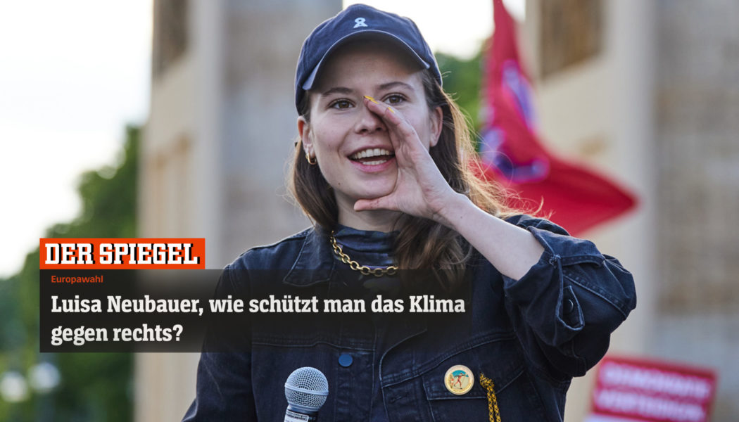 Lifestyle und Moralwellness: Was tun Medien, wenn der Klimaprotest thematisch verebbt? Richtig, man befragt Luisa Neubauer zum «Klima gegen rechts» - Die Weltwoche