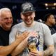 Mavericks' Luka Doncic gets celebratory beer swiftly taken away by team executive