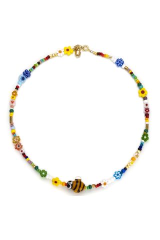 Garden Bee Necklace 