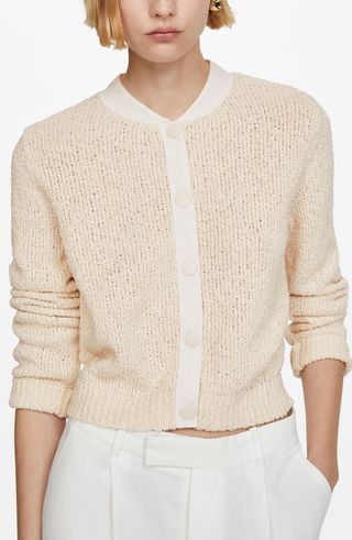 Bali Contrast Trim Cardigan