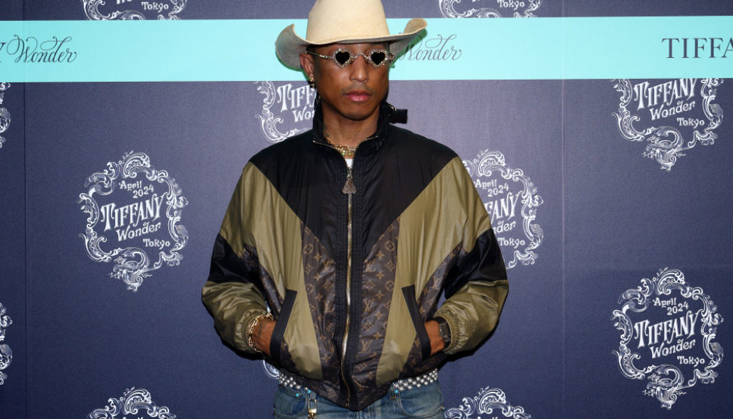 Pharrell's IG Posts Hinting At A Louis Vuitton Apple Collab?