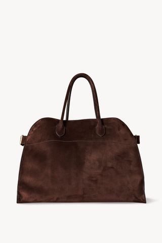 The Row Margaux soft leather bag with top handle