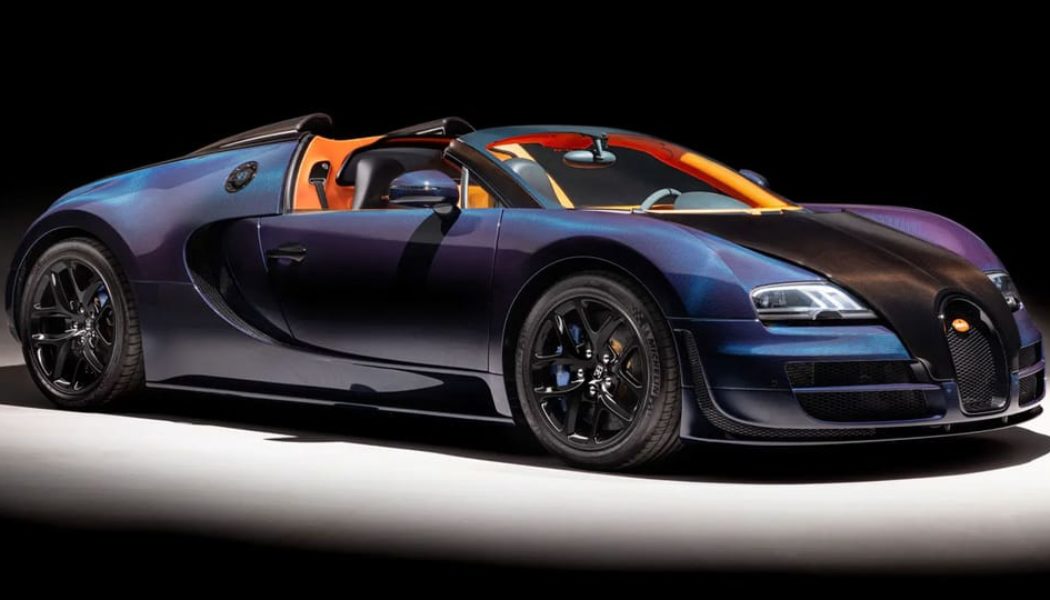 Rare Bugatti Veyron 16.4 Grand Sport Vitesse To Be Auctioned