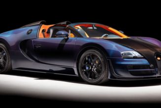 Rare Bugatti Veyron 16.4 Grand Sport Vitesse To Be Auctioned