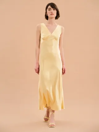 Omnes, Iris Maxi Dress in Yellow 6