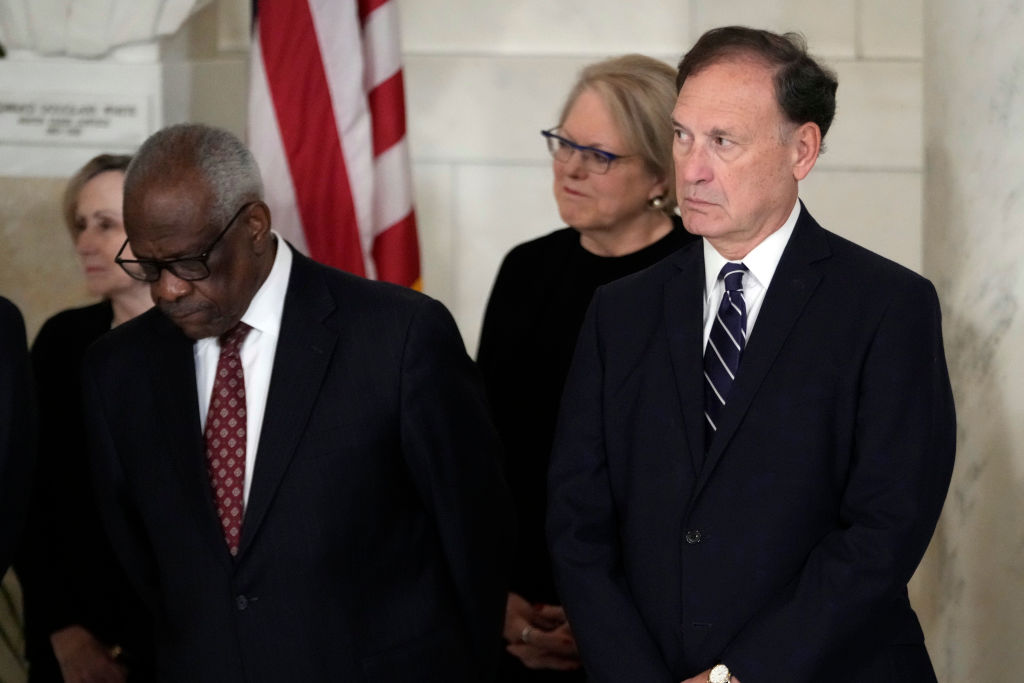 Late Justice Sandra Day O'Connor Lies In Repose In Supreme Court's Great Hall