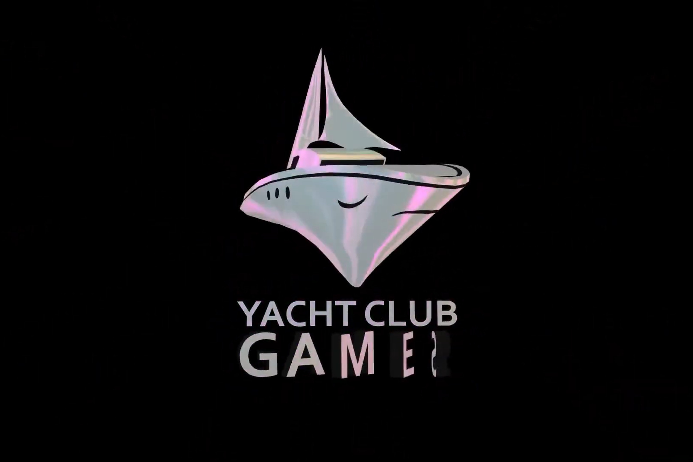 A 3D version of the Yacht Club Games logo.