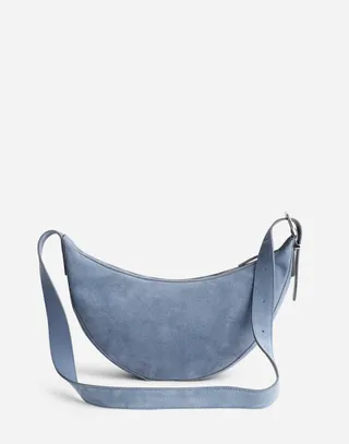 The Essential Sling Crossbody Bag in Suede