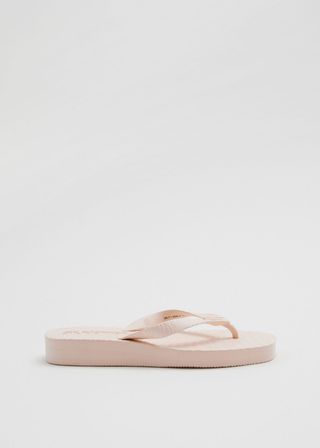 Sleepers Tapered Platform Flip Flops