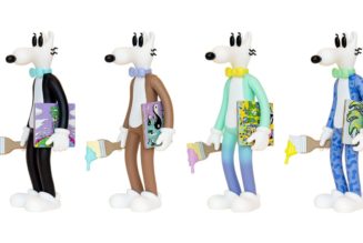 Steven Harrington Releases Four Mello the Dog Art Toys