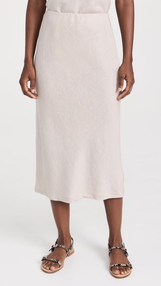 Linen Bias Skirt