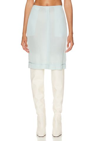 Bottega Veneta, Sheer Skirt