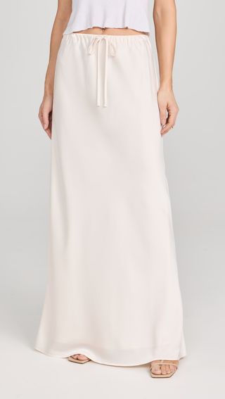 Carol Drawstring Maxi Skirt