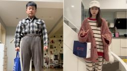 Social media users post their 'gross outfits' on platforms like Douyin, China's TikTok.