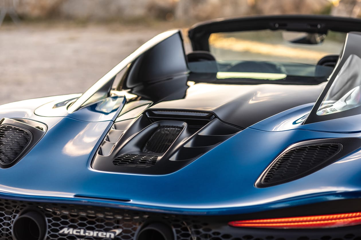 2025 McLaren Artura Spider Test Drive Review Convertible Coupe Supercar Hybrid